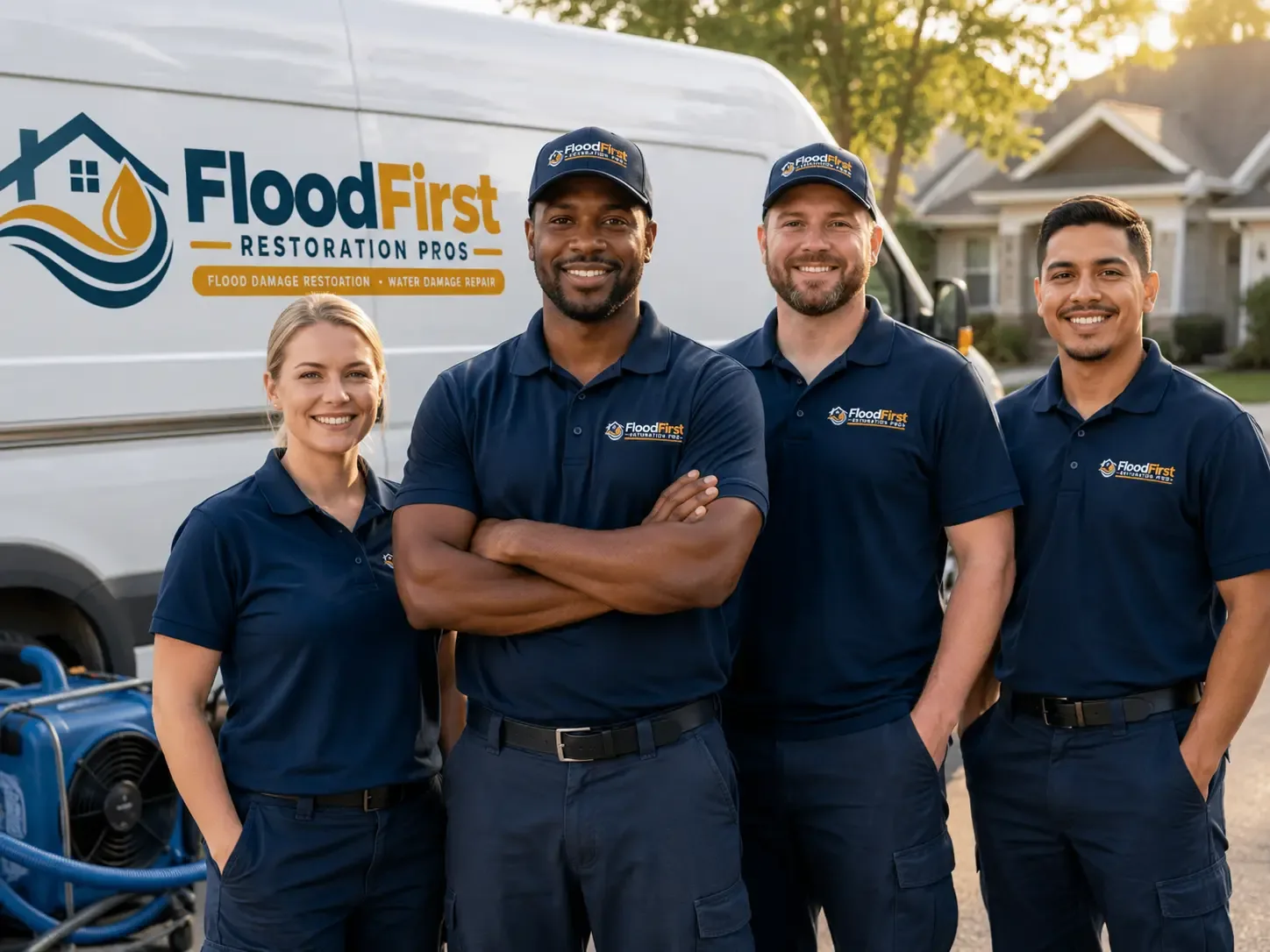 Flood Damage Restoration company in Rhodes, MI